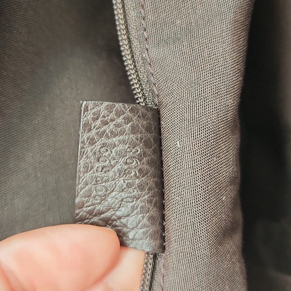 💯% Authentic Gucci Coated Canvas Tote Bag - Picture 6 of 9